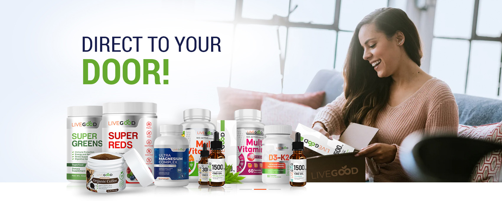 LiveGood wellness delivered direct to your door across Canada